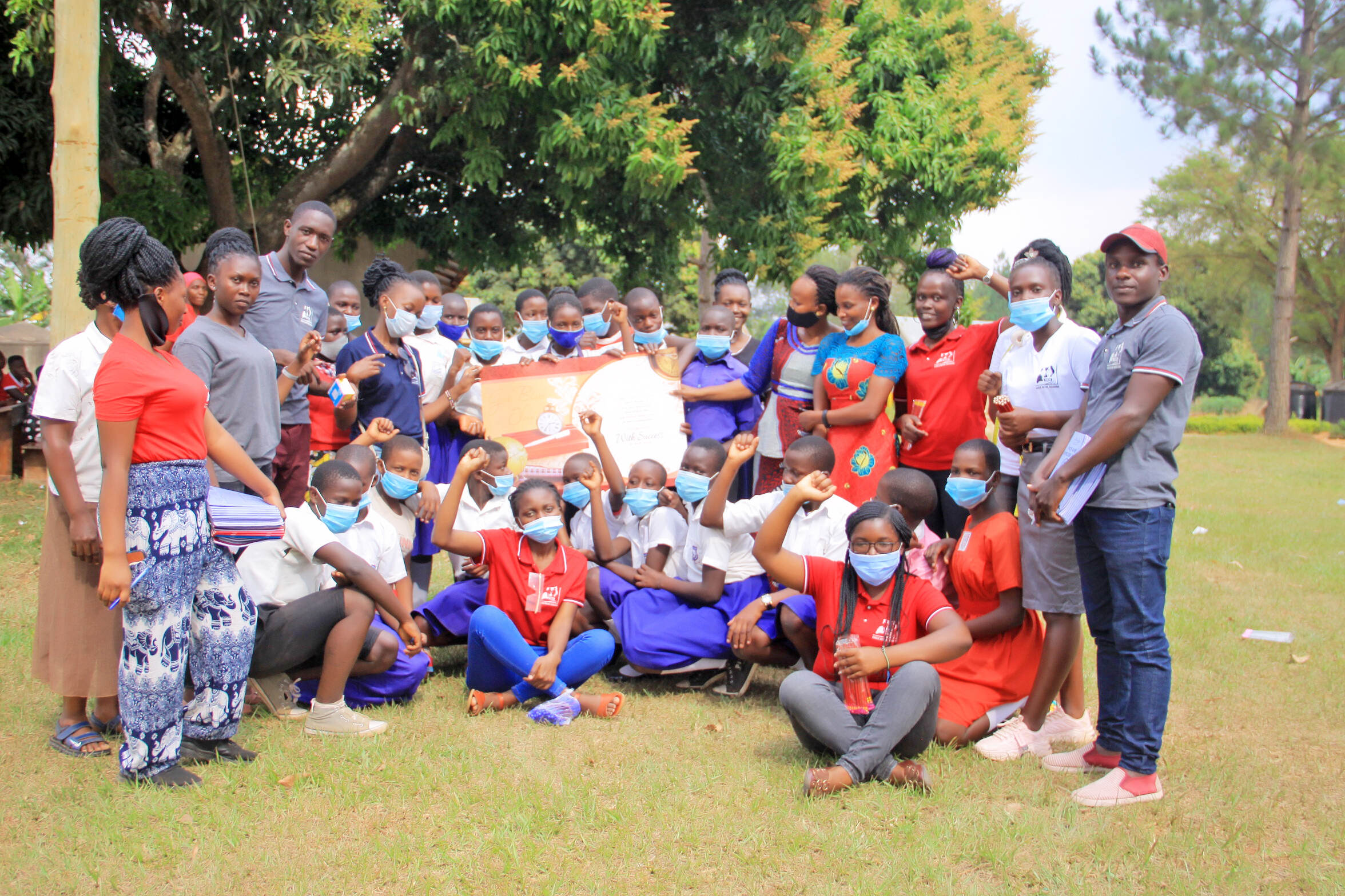 Outreach to Nalongo Primary School -Luwero
